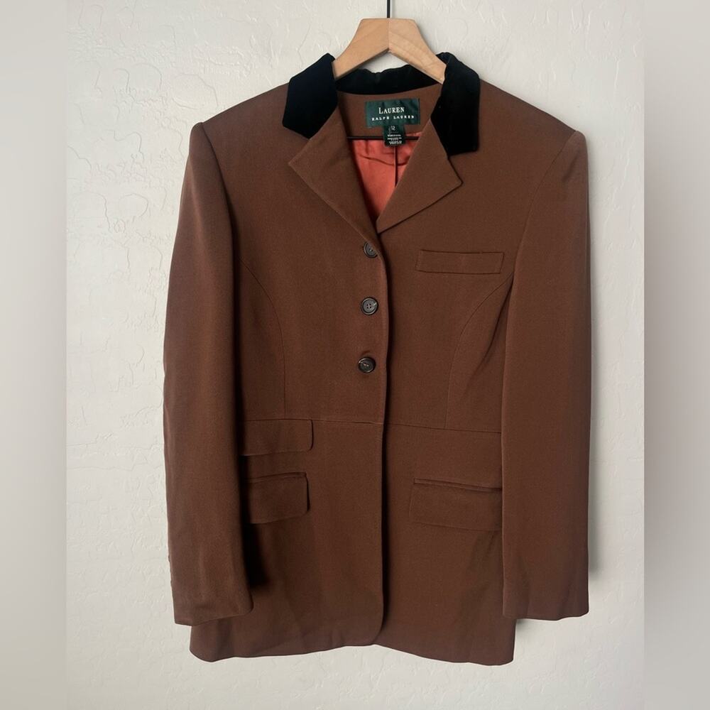 Lauren Ralph Lauren wool equestrian blazer made in the USA 12 - Picture 8 of 12